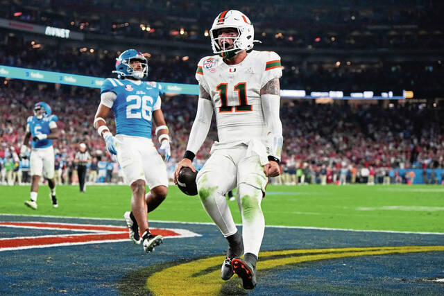 Miami QB Carson Beck among 2 NFL Draft prospects visiting Steelers