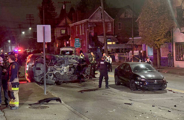 Woman sues Pittsburgh, city detective over injuries from crash caused by fleeing vehicle