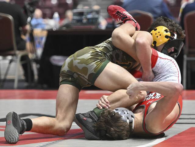 Dylan Barrett wraps up Penn-Trafford wrestling career with state medal