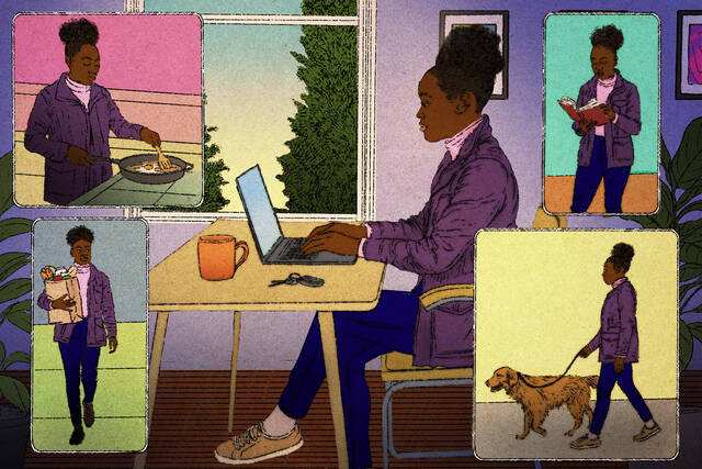 In an always-on culture, employees try ‘microshifting’ to reclaim personal lives