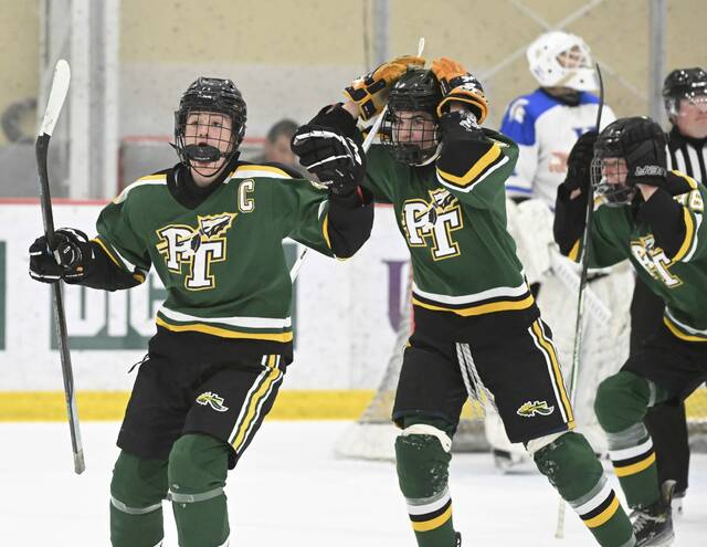 Penn-Trafford hockey goes viral with ‘Fake Michigan’ play from PIHL championship game
