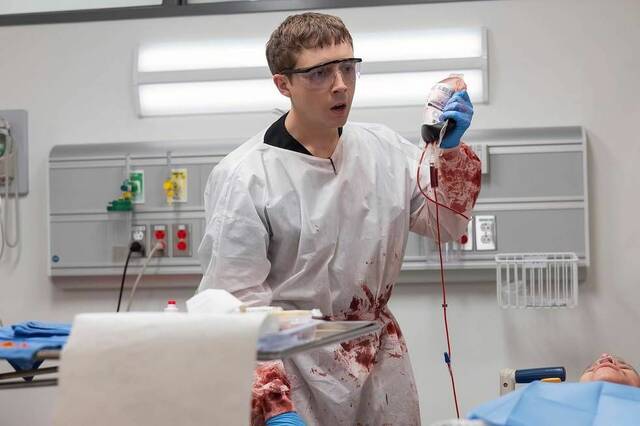 Recap: ‘The Pitt’ tackles ICE in an hour filled with foreboding