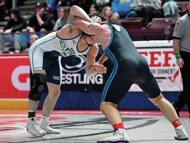 Kiski Area’s Mario Hutcherson headlines 2026 Valley News Dispatch boys wrestling all-stars