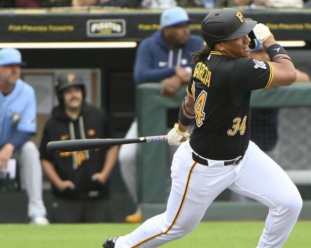 Pirates option Jhostynxon Garcia, Tyler Callihan to Triple-A