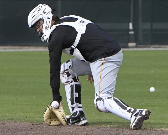 Pirates option C/1B Rafael Flores, RHP Cam Sanders to Triple-A