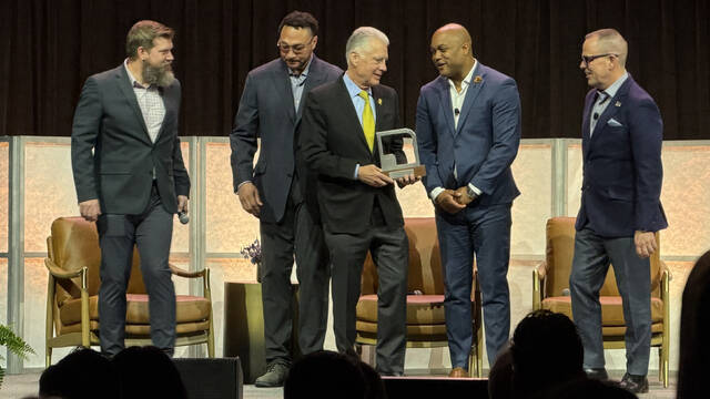 Art Rooney II accepts Spirit of Hospitality award ahead of NFL Draft