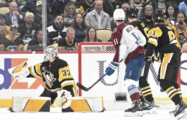 Penguins’ defensive struggles continue in loss to Avalanche