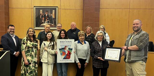Richland Township named Pennsylvania’s 100th Bird Town