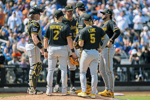 Early exit: Pirates’ Paul Skenes doesn’t survive 1st inning at Mets in opener