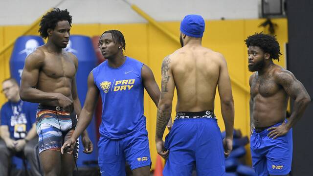 ‘One last hurrah’: 15 former Pitt players hope pro day performances help plot a course to NFL