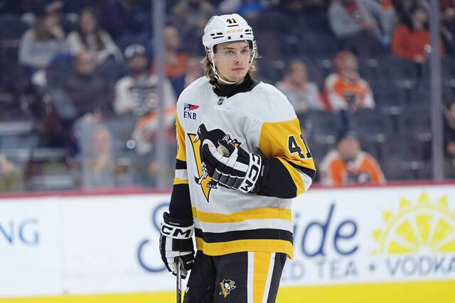 Penguins rookie forward Ville Koivunen navigates ‘a lot of ups and downs’