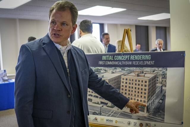 Greensburg officials pitch $70M plan to convert First Commonwealth Bank building into apartments