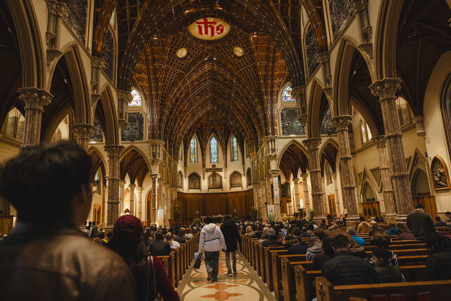 Catholic churches see a surge of new converts