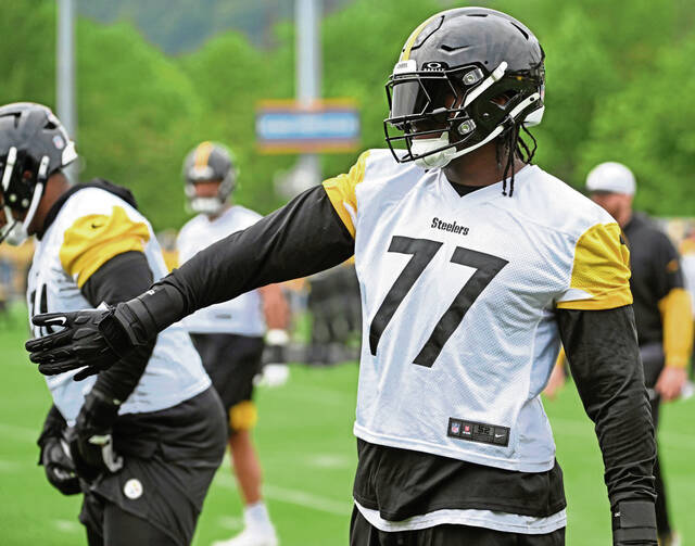 Steelers notes: Broderick Jones injury update, options at left guard