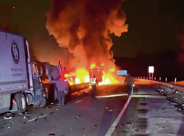 Hempfield man charged with DUI in fiery wrong-way crash on i-70