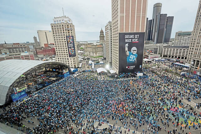 Once quiet, now colossal: NFL Draft turns Pittsburgh into football’s epicenter