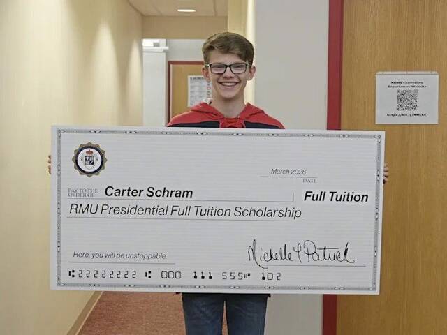 North Hills senior gets full ride to Robert Morris University