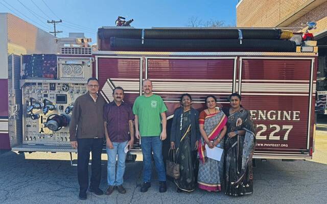 Donation from Sri Venkateswara Temple in Penn Hills to enhance local emergency response efforts