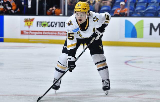 Minor league report: Avery Hayes leads Penguins to 5th consecutive win