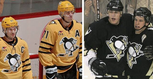 Age is slowing Penguins stars Sidney Crosby and Evgeni Malkin, but it hasn’t stopped them