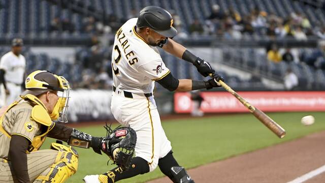 Pirates turn to converted 2nd basemen Gonzales and Yorke to play 3rd base