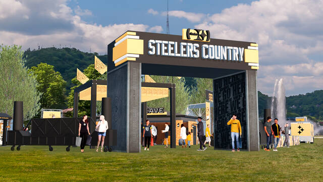 Steelers announce fan experiences at Point State Park for NFL Draft