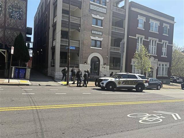 Pittsburgh police respond to North Side for report of grenade