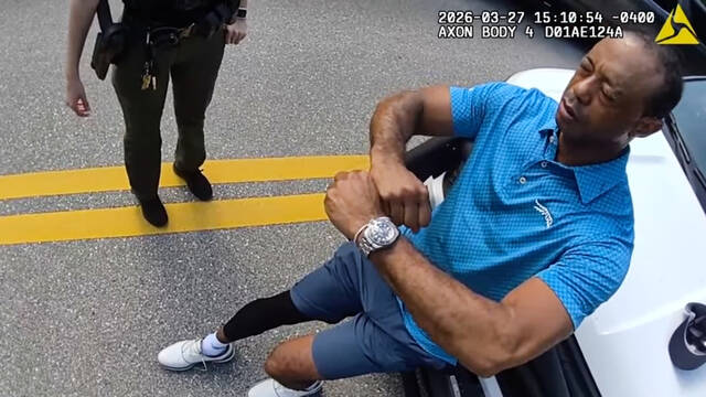 Prosecutors move to subpoena Tiger Woods’ prescription drug records after Florida DUI arrest