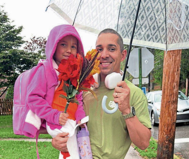 Bruno Guedes da Silva, 38, of Sewickley, poses for a photo with his daughter Maria, 6. (Courtesy of the Guedes da Silva family)