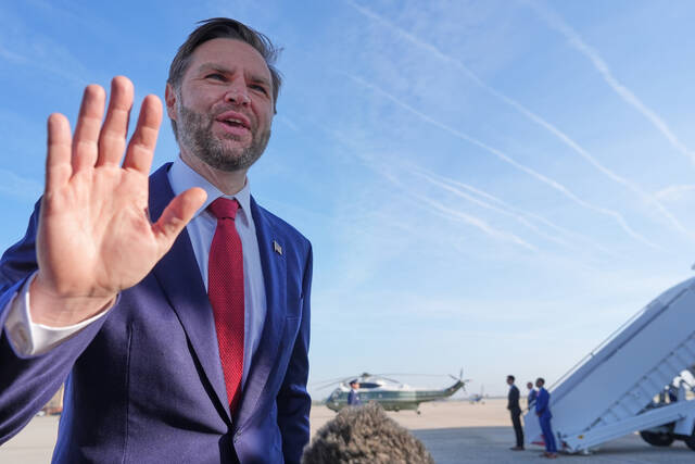 
			
				                                Vice President JD Vance speaks to the press Friday before boarding Air Force Two at Joint Base Andrews, Md., for expected departure to Pakistan, for talks on Iran. (AP)

			
		