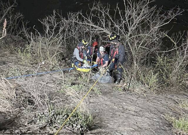 Man rescued from hillside near Emsworth Lock and Dam