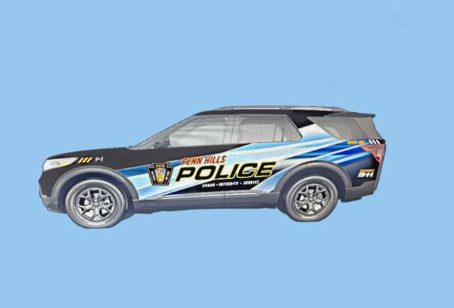 Penn Hills police unveil new design for patrol vehicles