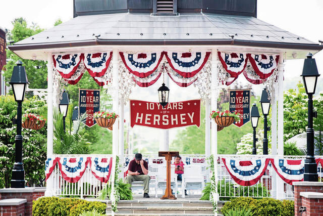 Ligonier gazebo plays prominent role in trailer for ‘Hershey’ film