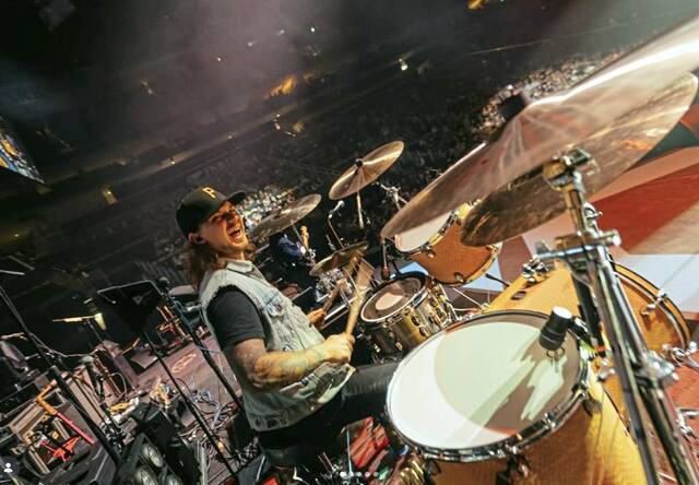 Hempfield grad Luke Zajdel plays PPG Paints Arena as Walker Montgomery’s drummer, calls it a ‘bucket list’ moment