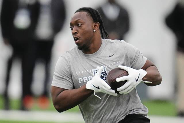 Penn State tailback Kaytron Allen selected in 6th round by Commanders