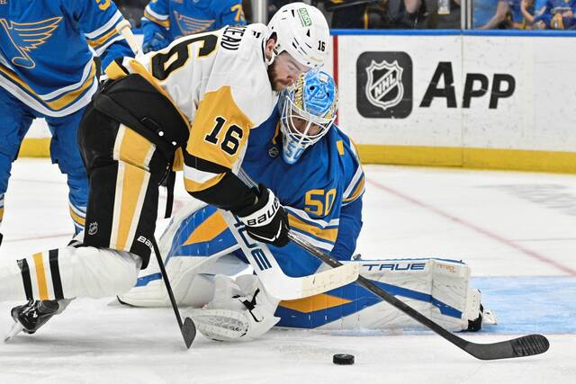 With playoffs ahead, Penguins close out regular season with loss in St. Louis