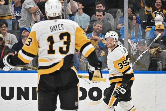 Forward Anthony Mantha finishes as Penguins’ leader in regular season goals