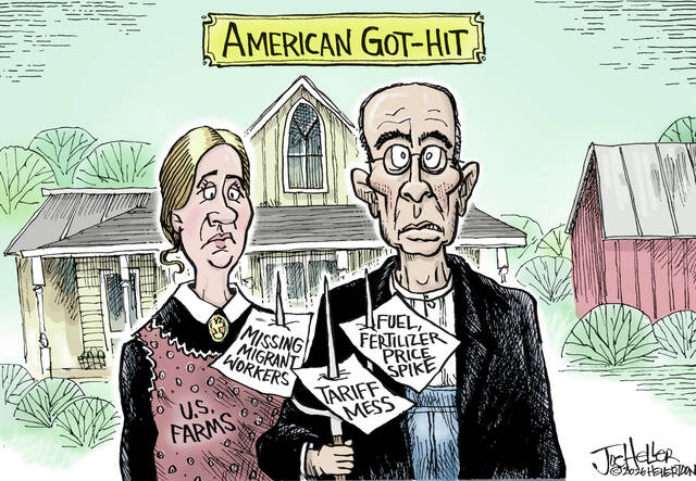 Editorial cartoons for the week of April 20