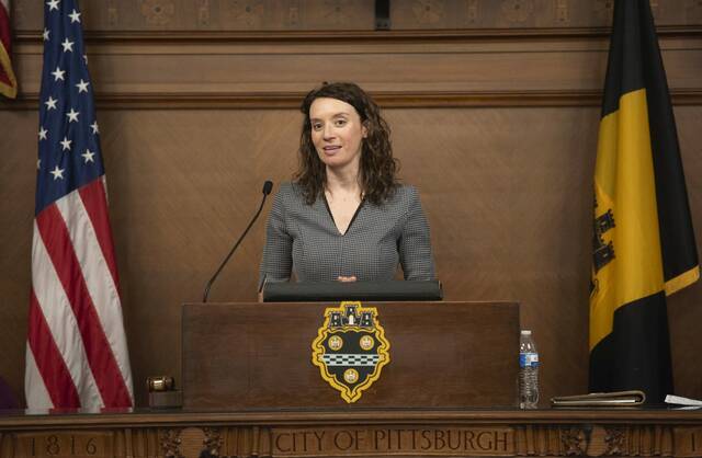 
			
				                                City Controller Rachael Heisler, shown in January 2024. (Massoud Hossaini | Tribune-Review)

			
		