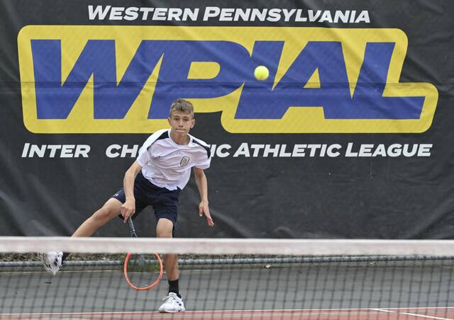 Pairings set for WPIAL boys tennis doubles championship