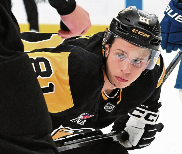 Penguins rookie Ben Kindel continues to show maturity and a physical nature as a teenager