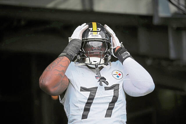 Steelers’ Broderick Jones suffers reported injury setback, status for season up in air