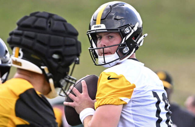 First Call: How Steelers could deal with Broderick Jones’ ‘setback’; Will Howard to get QB1 reps if Aaron Rodgers doesn’t sign<span class="headline-video">Video <i class="fa-solid fa-circle-play"></i></span>