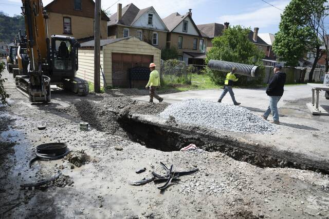 Tarentum sewer line project expected to ease runoff near Ormond Street