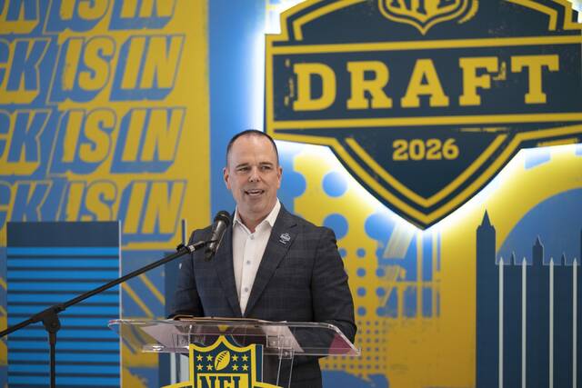 ‘Pittsburgh is ready’: Airport gussies up for 2026 NFL Draft