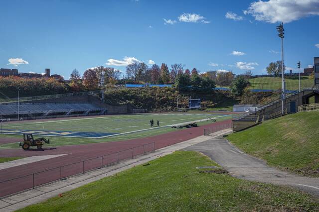 Norwin teams embracing road warrior mentality during Knights Stadium construction