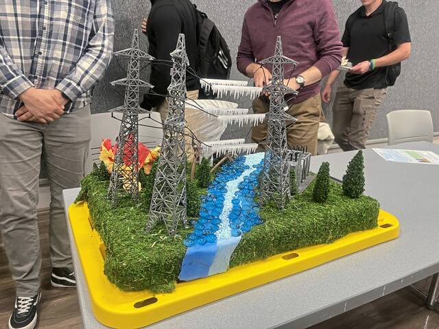 Penn State New Kensington project fair highlights renewable energy adaptation for climate change