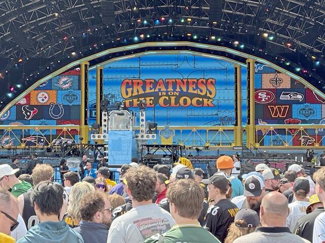 NFL Draft live: Football fans share their stories — from long trips to celeb sightings
