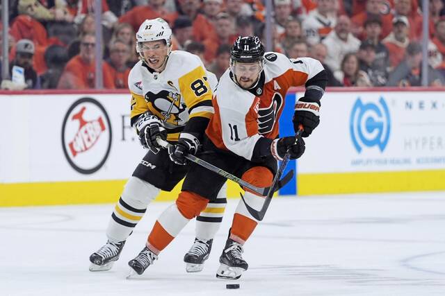 Tim Benz: Flyers are playing ‘WWE’ hockey, and the Penguins just got hit with a steel chair
