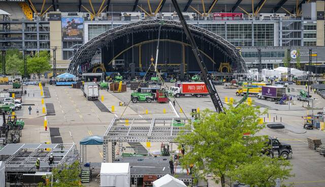The party’s over: NFL Draft cleanup underway